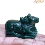 Green Jade Nandi - 2.25 Inches - (266 Grams)