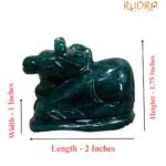 Green Jade Nandi - 84 Gm