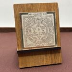Shree Dhanvantri Pocket Yantra In Silver - 2 Inches