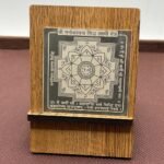 Shree Manokamna Siddh Laxmi Pocket Yantra In Silver - 2 Inches