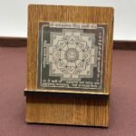 Shree Manokamna Siddh Laxmi Pocket Yantra In Silver - 2 Inches