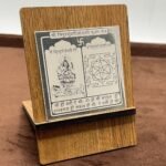 Shree Tripur Sundari (Shodshi) Pujan Pocket Yantra In Silver- 2 Inches