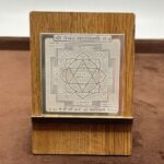 Shree Vaibhav Mahalaxmi Pocket Yantra In Silver - 2 Inches