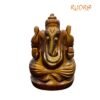 Tiger Eye Ganesha Idol - 2.50 Inches - ( 106 Gram)