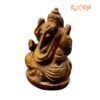 Tiger Eye Ganesha Idol - 2.50 Inches - ( 106 Gram)