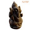 Tiger Eye Ganesha Idol - 2.50 Inches - (86 Gram)