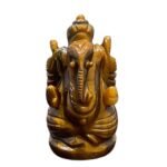 tiger eye ganesha idol 121 gm