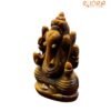 Tiger Eye Ganesha Idol - 3.25 Inches - ( 142 Gram)