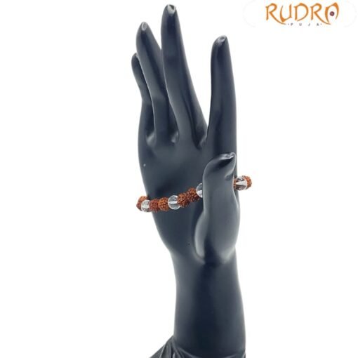 Crystal Rudraksha Bracelet