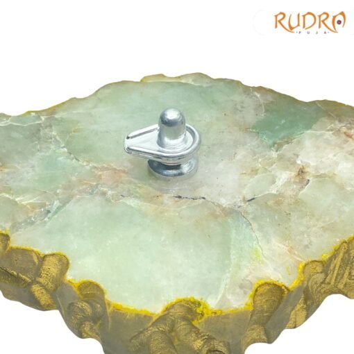 Certified Parad Shivling (1 Inches) (65 To 70% Mercury Content) - 50 Grams Rp C