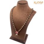 10 Mukhi Rudraksha Silver Capped Mala