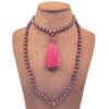 Premium Red Sandalwood Mala - 18 Inches
