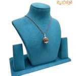 8 Mukhi Rudraksha Nepal With Silver Capping - (21.20 MM)