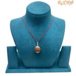 8 Mukhi Rudraksha Nepal With Silver Capping - (21.20 MM)