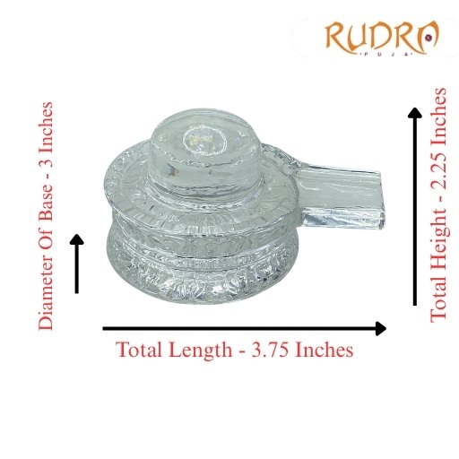 Carved Sphtik Shivling (425 Grams ) 2.25 Inches 5 Carved-Sphtik-Shivling-425-Grams-2.25-Inches.jpg