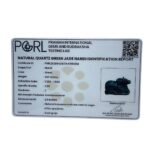 Green Jade Margatha Nandi 240 Gram - 2.5 Inches