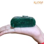 Green Jade Margatha Nandi 240 Gram - 2.5 Inches