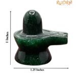 Green Jade Shivling - 1 Inches (15 Grams) 6 Green Jade Shivling - 15 Gm