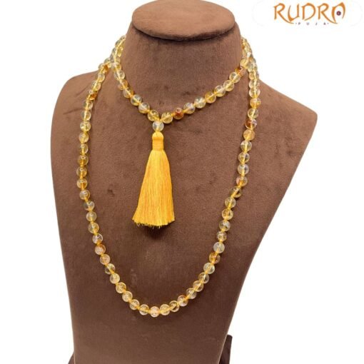 Premium Citrine Mala