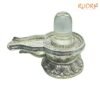 Sphatik Lingam With German Silver Base 4. By 5.5 Inches 492 Grams 12 Sphatik-Lingam-With-German-Silver-Base-4.-By-5.5-Inches-492-Grams-Lp-C.jpg
