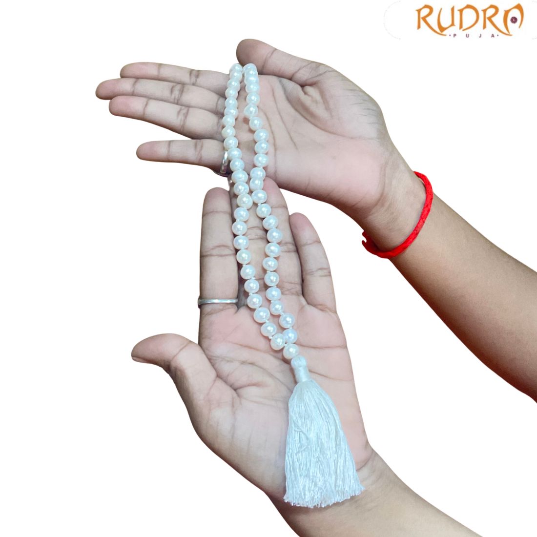 Premium Pearl Mala / Moti Mala - 18 Inches