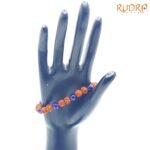 Rudraksha With Amethyst Bracelet