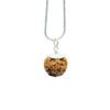 6 Mukhi Nepal Rudraksha Silver Capped With Silver Chain