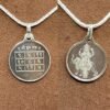 Budha Silver Locket Yantra Silver With Chain