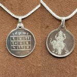 Budha Silver Locket Yantra Silver With Chain