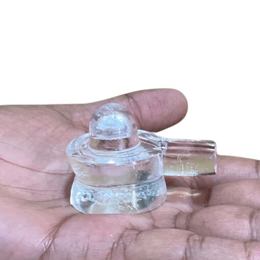 Certified Sphatik Shivling- 1.5 Inches - (68 Gram)