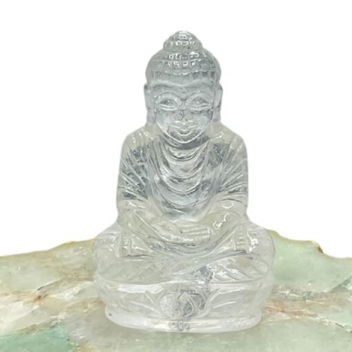 Crystal Buddha Idol - 98 Grams ( 3 Inches )