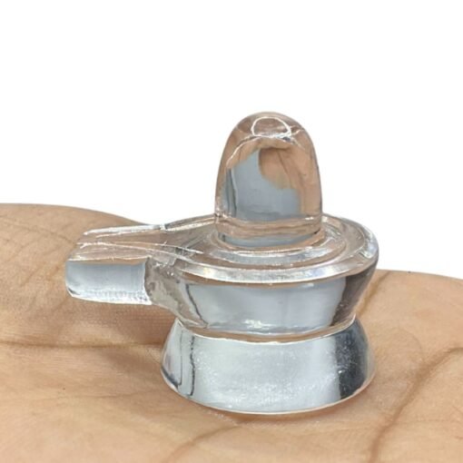 Lab Certified Sphatik Shivling - 1 Inches - (15 Gram )