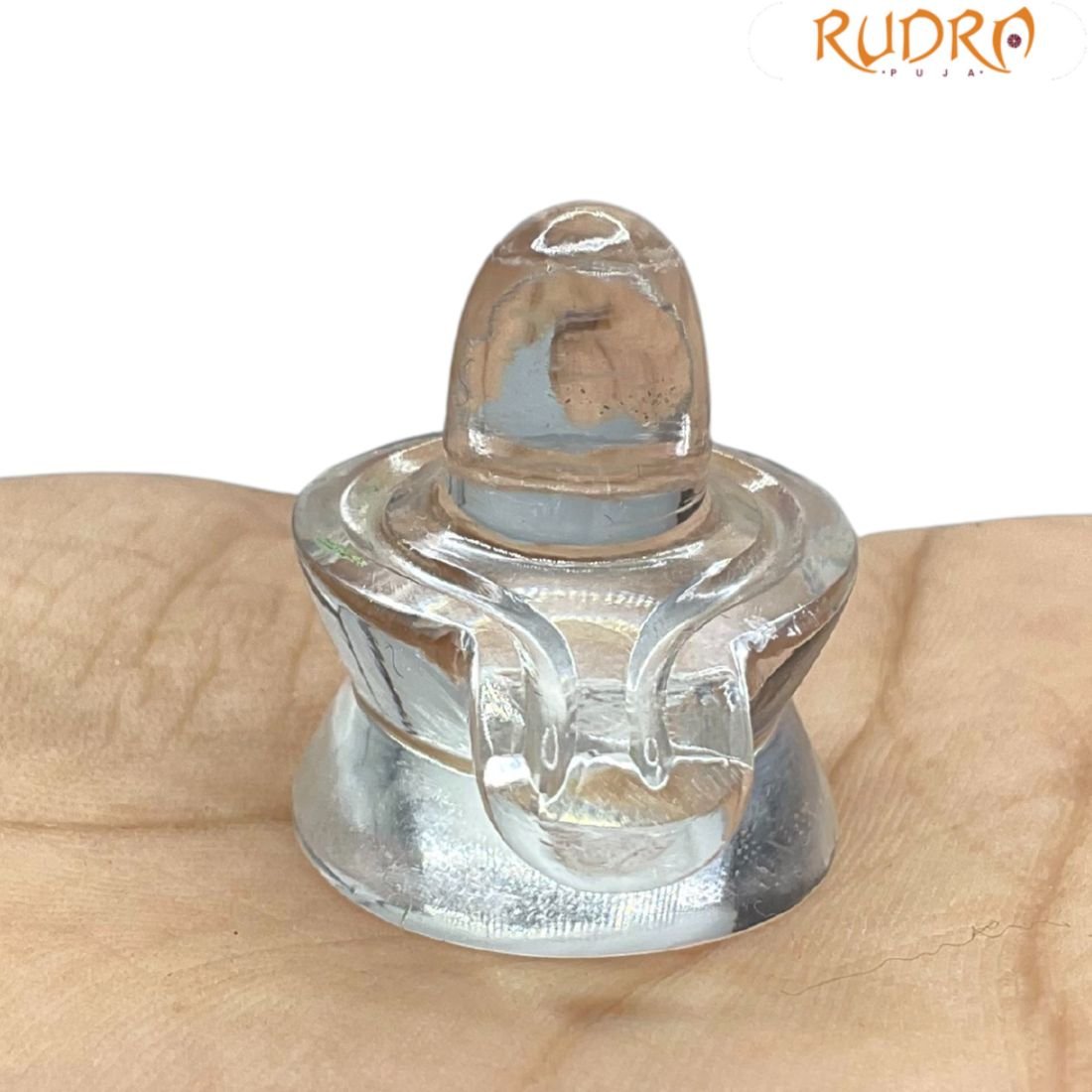 Lab Certified Sphatik Shivling - 1 Inches - (15 Gram ) 2 Lab Certified Sphatik Shivling - 1 Inches - (15 Gram )