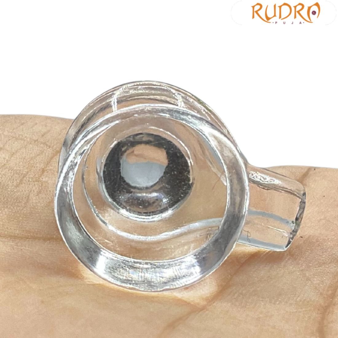 Lab Certified Sphatik Shivling - 1 Inches - (15 Gram ) 4 Lab Certified Sphatik Shivling - 1 Inches - (15 Gram )