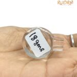 Rudrapuja Lab Certified Sphatik Shivling Small - 1 Inches - ( 18 Gram ) 9 Lab Certified Sphatik Shivling - 1 Inches - ( 18 Gram )