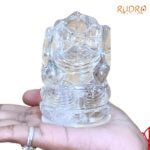Lord Kartikeya Sphatik Idol 3.75 Inches 282 Grams