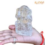 Lord Kartikeya Sphatik Idol 3.75 Inches 282 Grams