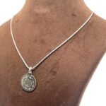 Matangi Silver Locket Yantra With Silver Chain