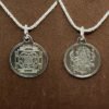 Narasimha Silver Locket Yanta With Silver Chain