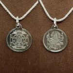 Narasimha Silver Locket Yanta With Silver Chain