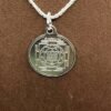 Narasimha Silver Locket Yanta With Silver Chain