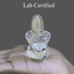 Natural Sphatik Shivling - ( 128 Gram ) - 2.5 Inches