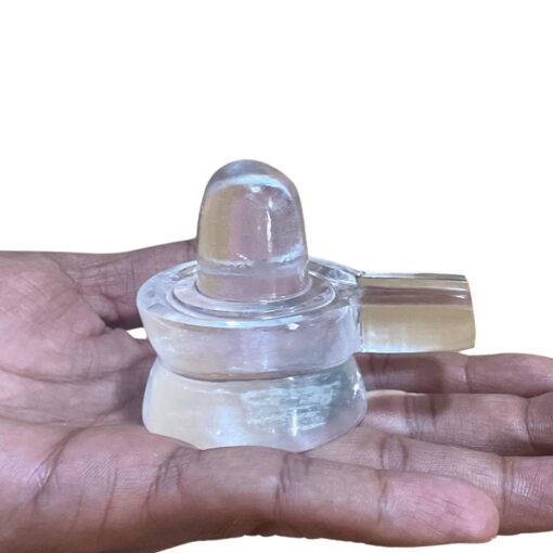 Natural Sphatik Shivling - 2.25 Inches - (180 Gram)