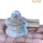 Natural Sphatik Shivling - 2.5 Inches - (270 Gram)
