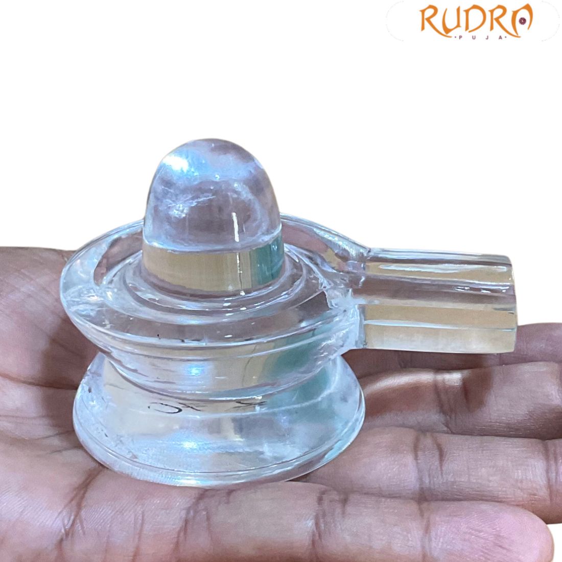 Natural Sphatik Shivling - 2.5 Inches - (270 Gram)