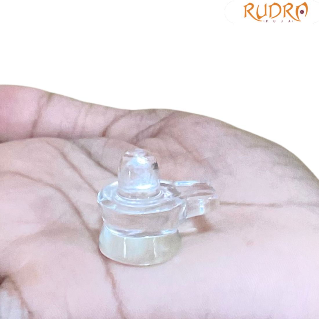 Original Sphatik Shivling - ( 13 Gram ) - 1.25 Inches