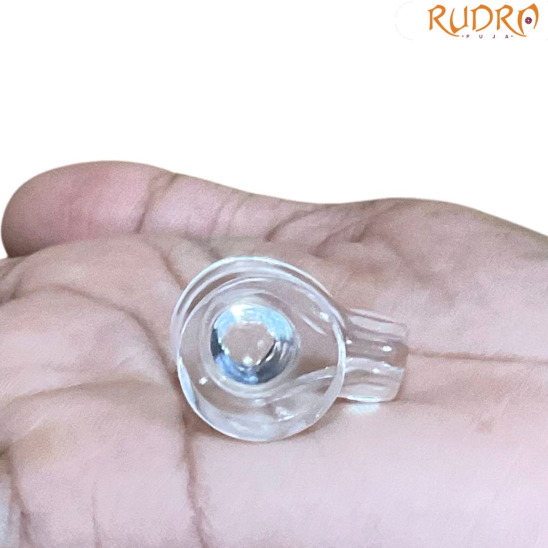 Original Sphatik Shivling - ( 13 Gram ) - 1.25 Inches
