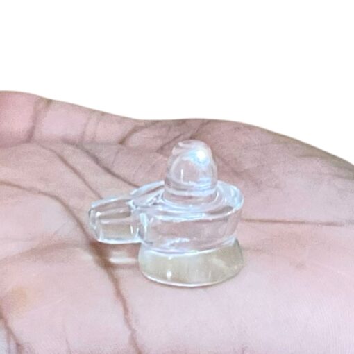 Original Sphatik Shivling - ( 13 Gram ) - 1.25 Inches
