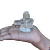 Plain Sphatik Shivling- 2.25 inch (116 GMS)