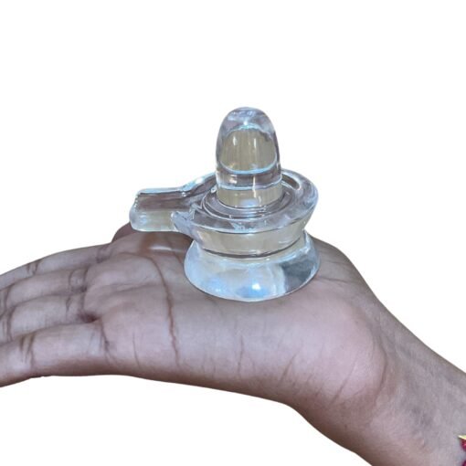 Plain Sphatik Shivling- 2.25 Inch (116 Gms)